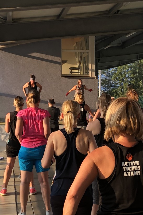 Eindrücke vom Outdoortraining